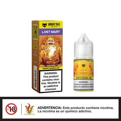 Urban Tale x Lost Mary - Tropical Mango Ice Salts 30ml