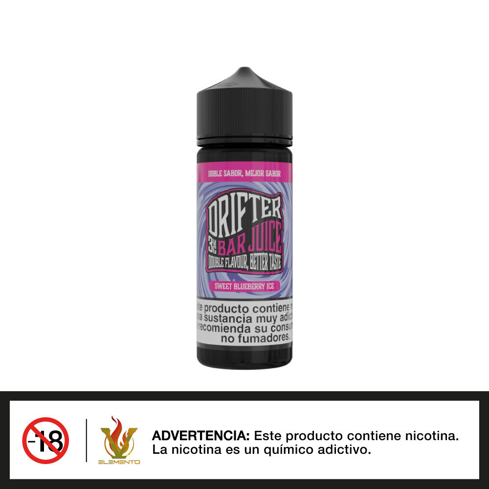 Drifter Bar - Sweet Blueberry Ice 120ml - Quinto Elemento Vap