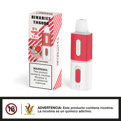 Horizon Binaries TH6000 - Vape Desechable - Quinto Elemento Vap