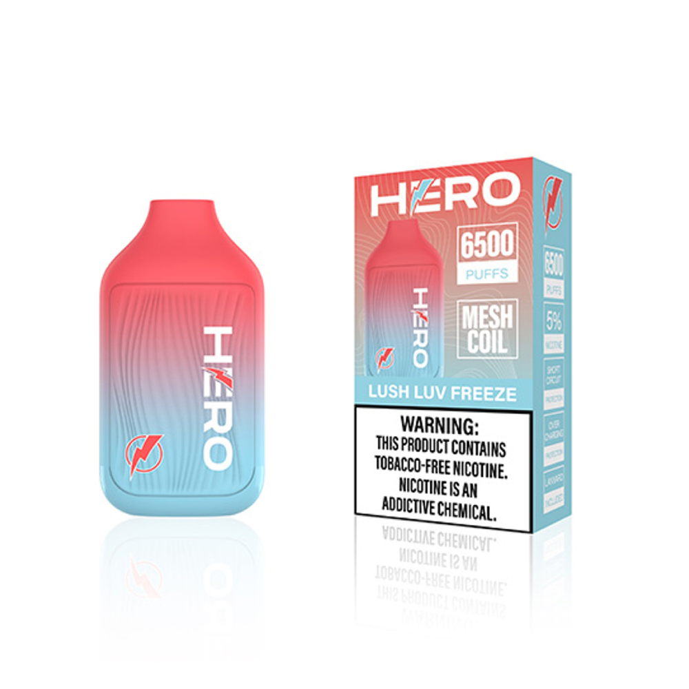 HERO 6500 Puffs - Vape Desechable - Quinto Elemento Vap