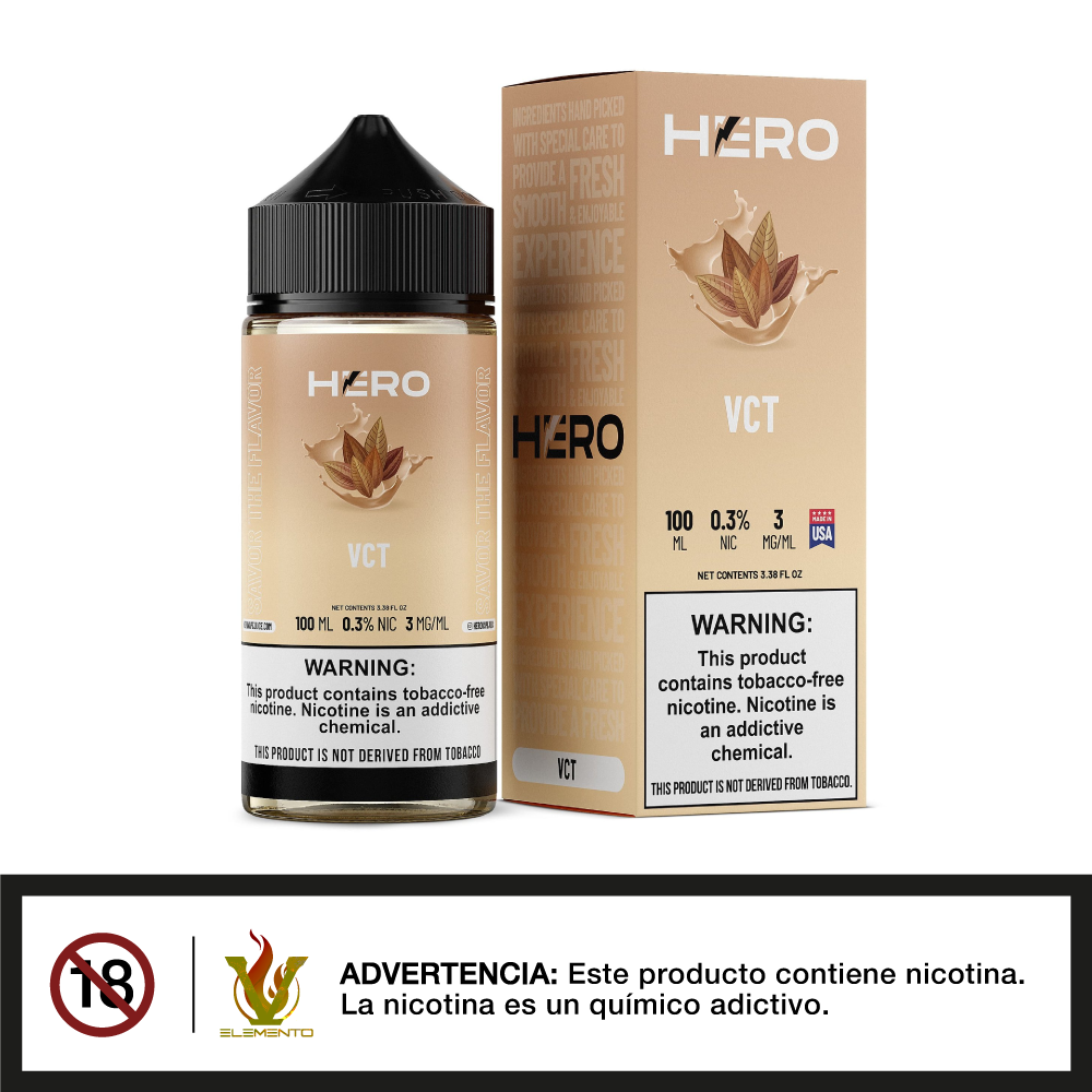 HERO - VCT 100ml - Quinto Elemento Vap