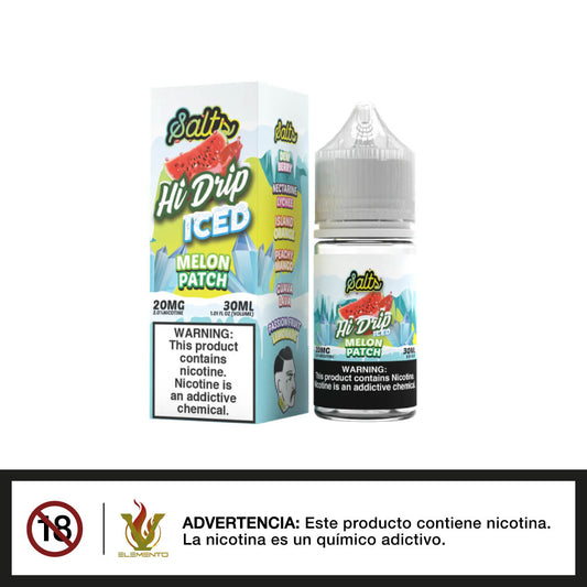 Hi-Drip Salt - Iced Melon Patch 30ml - Quinto Elemento Vap