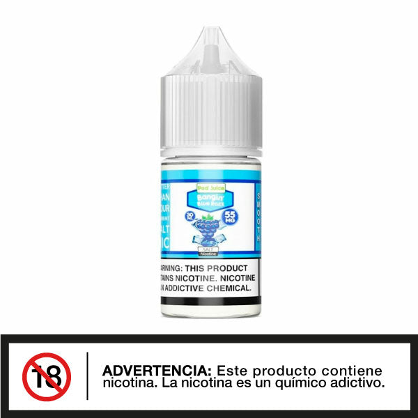 Pod Juice Salt - Banging Blue Razz 30ml - Tienda de Vapeo Quinto Elemento Vap