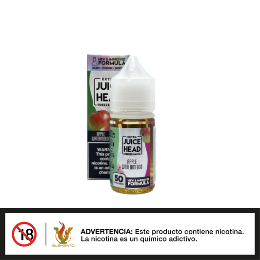 Juice Head Salt - Apple Watermelon Extra Freeze 30ml