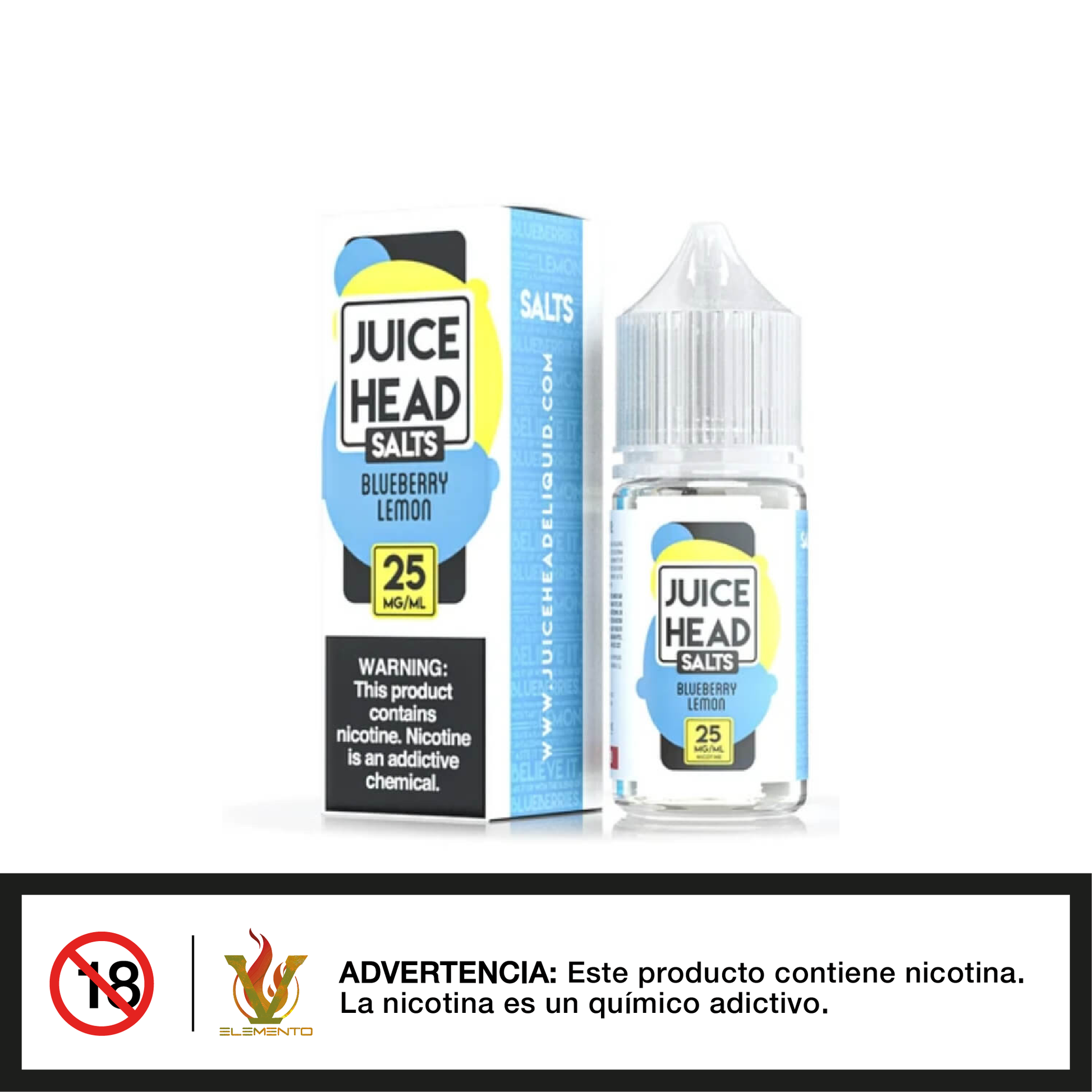 Juice Head Salt - Blueberry Lemon 30ml