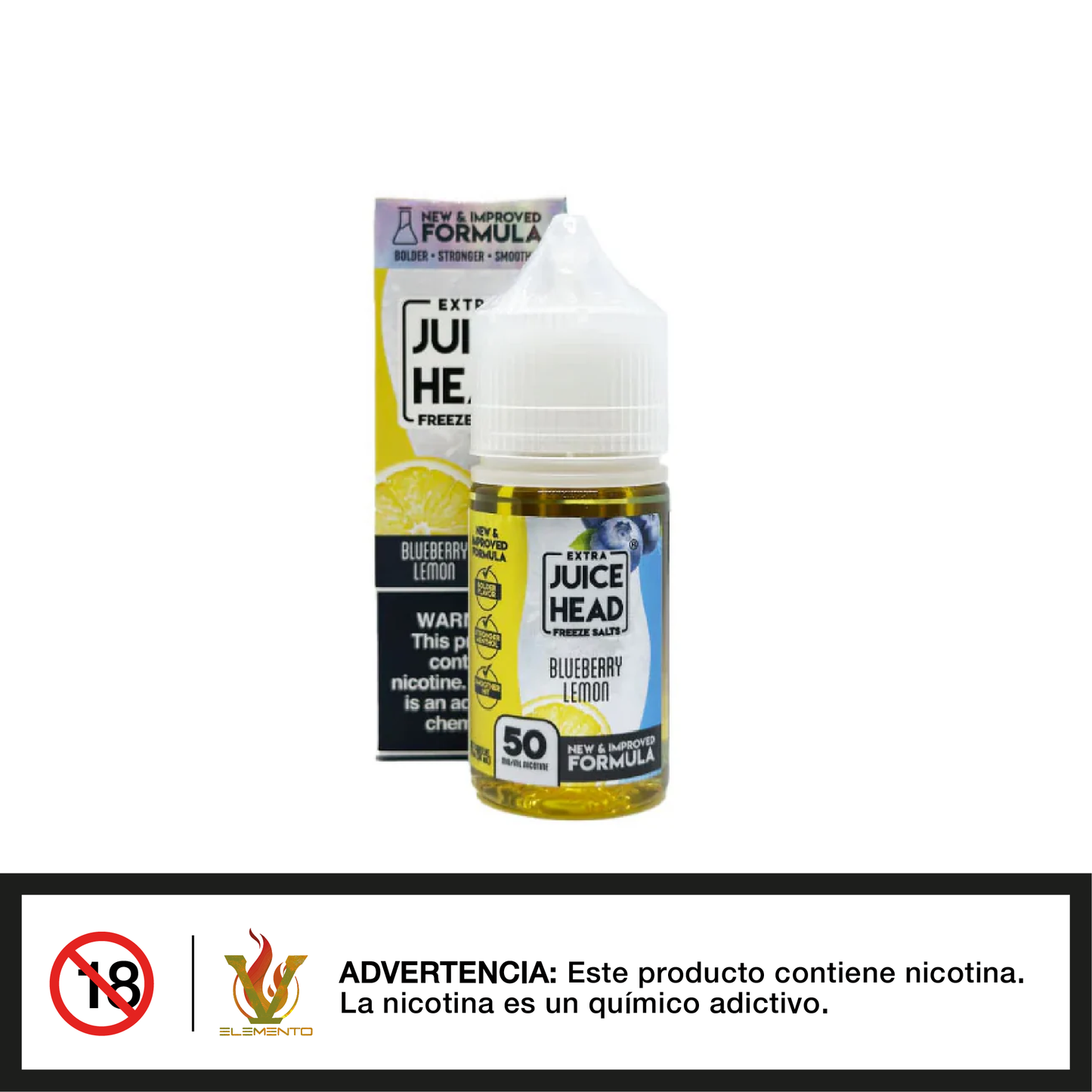 Juice Head Salt - Blueberry Lemon Extra Freeze 30ml