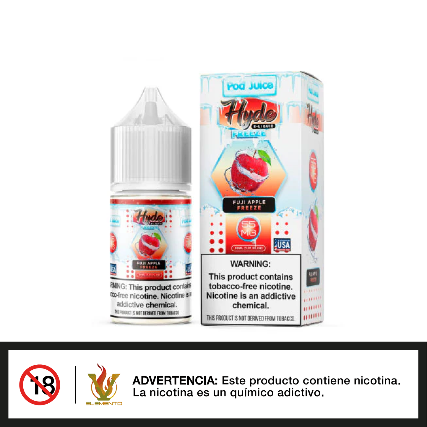 Hyde X Pod Juice Salt - Fuji Apple Freeze TFN 30ml