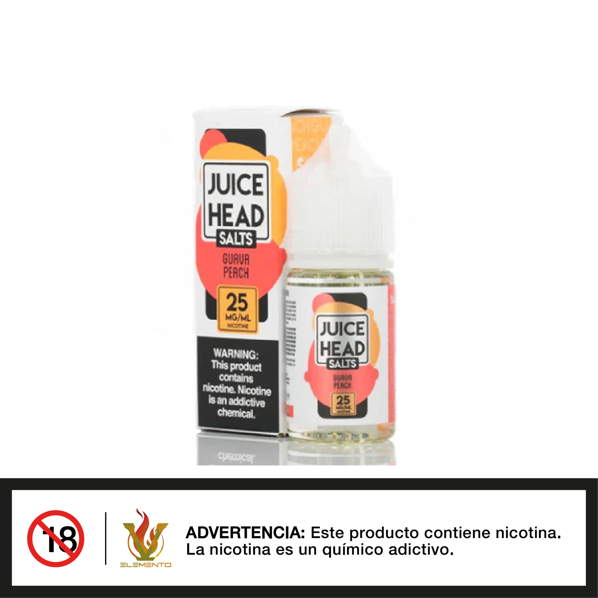 Juice Head Salt - Guava Peach 30ml