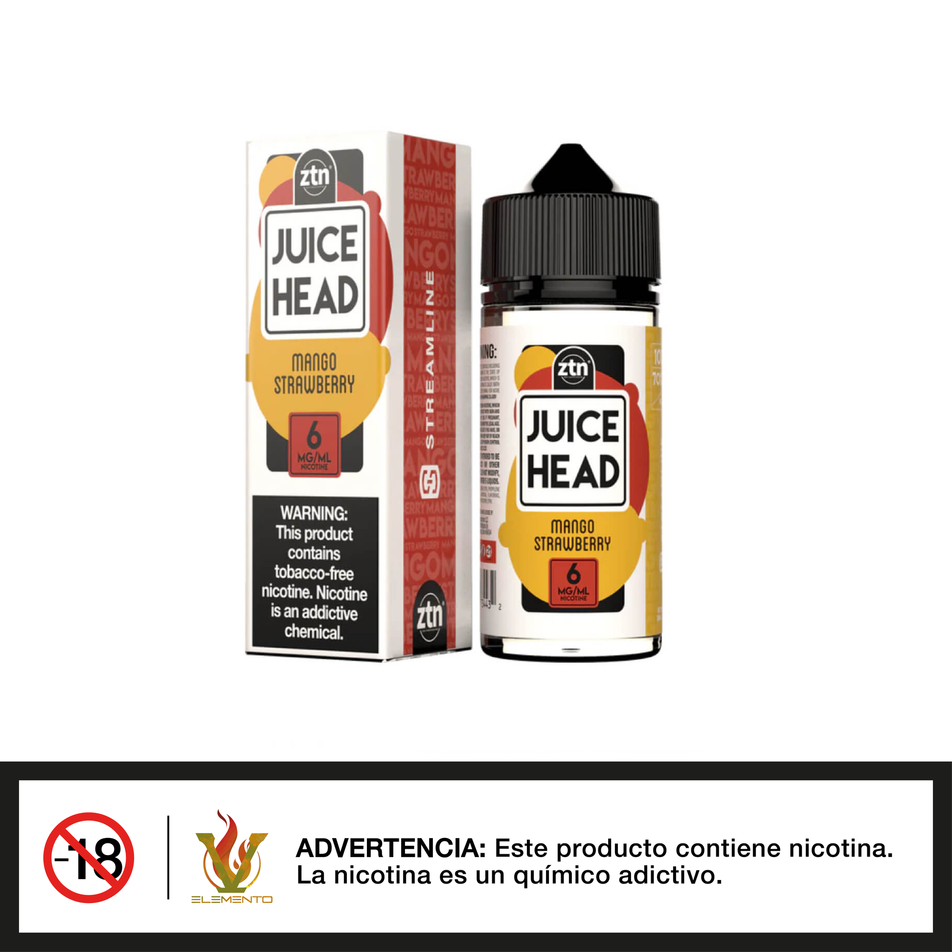 Juice Head - Mango Strawberry 100ml