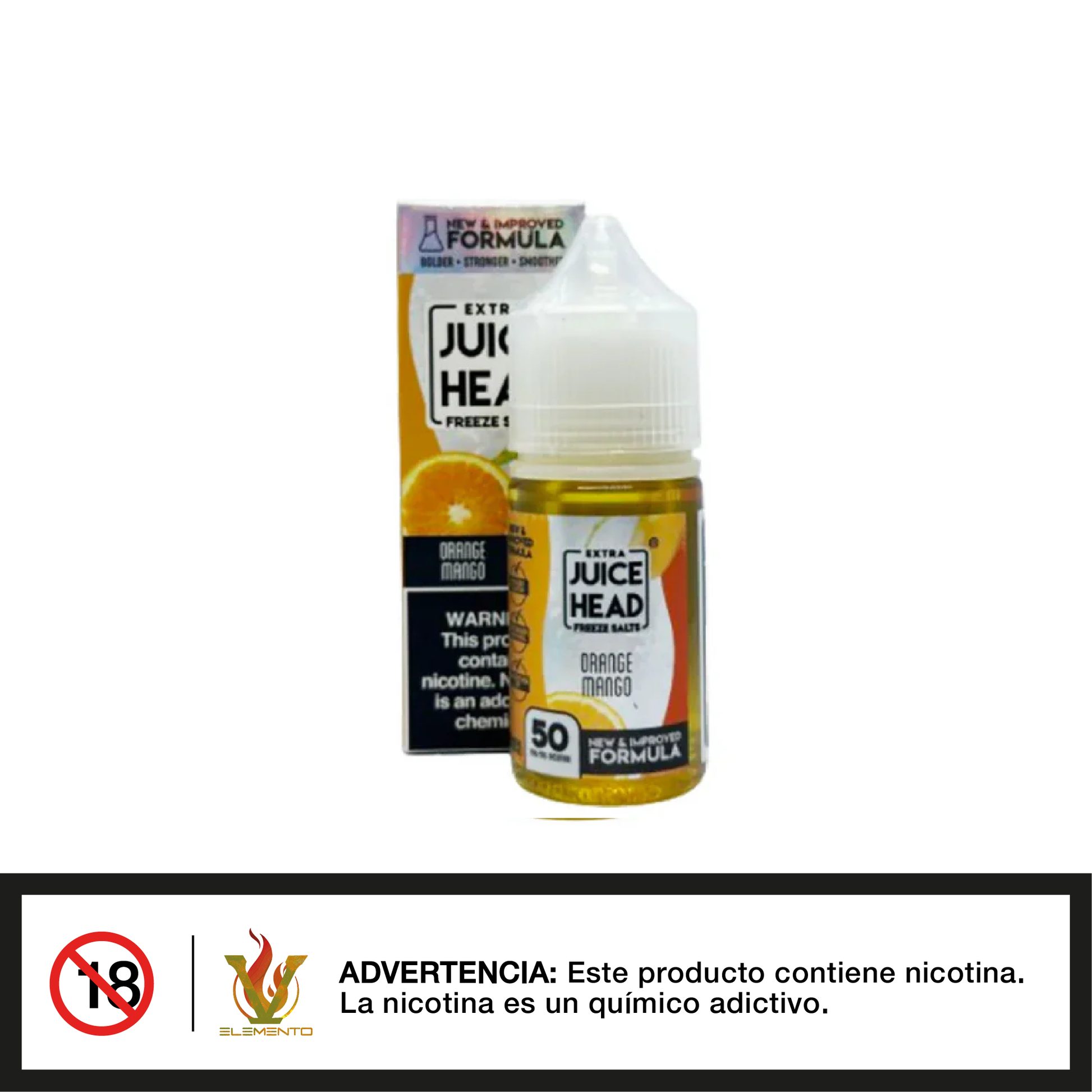 Juice Head Salt - Orange Mango Extra Freeze 30ml