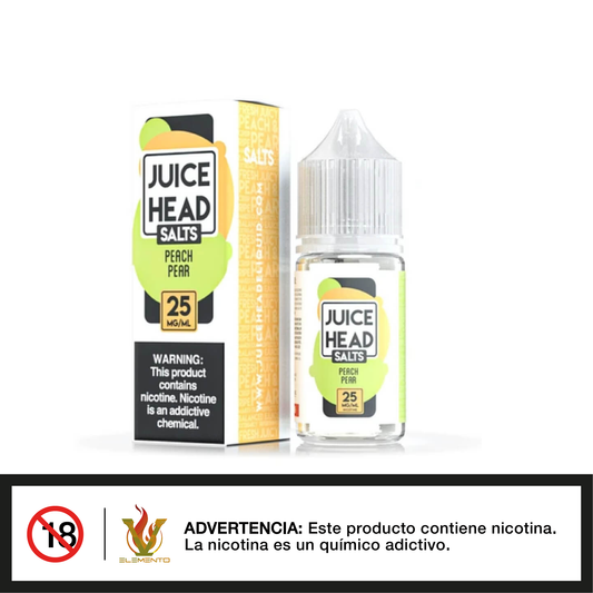 Juice Head Salt - Peach Pear 30ml