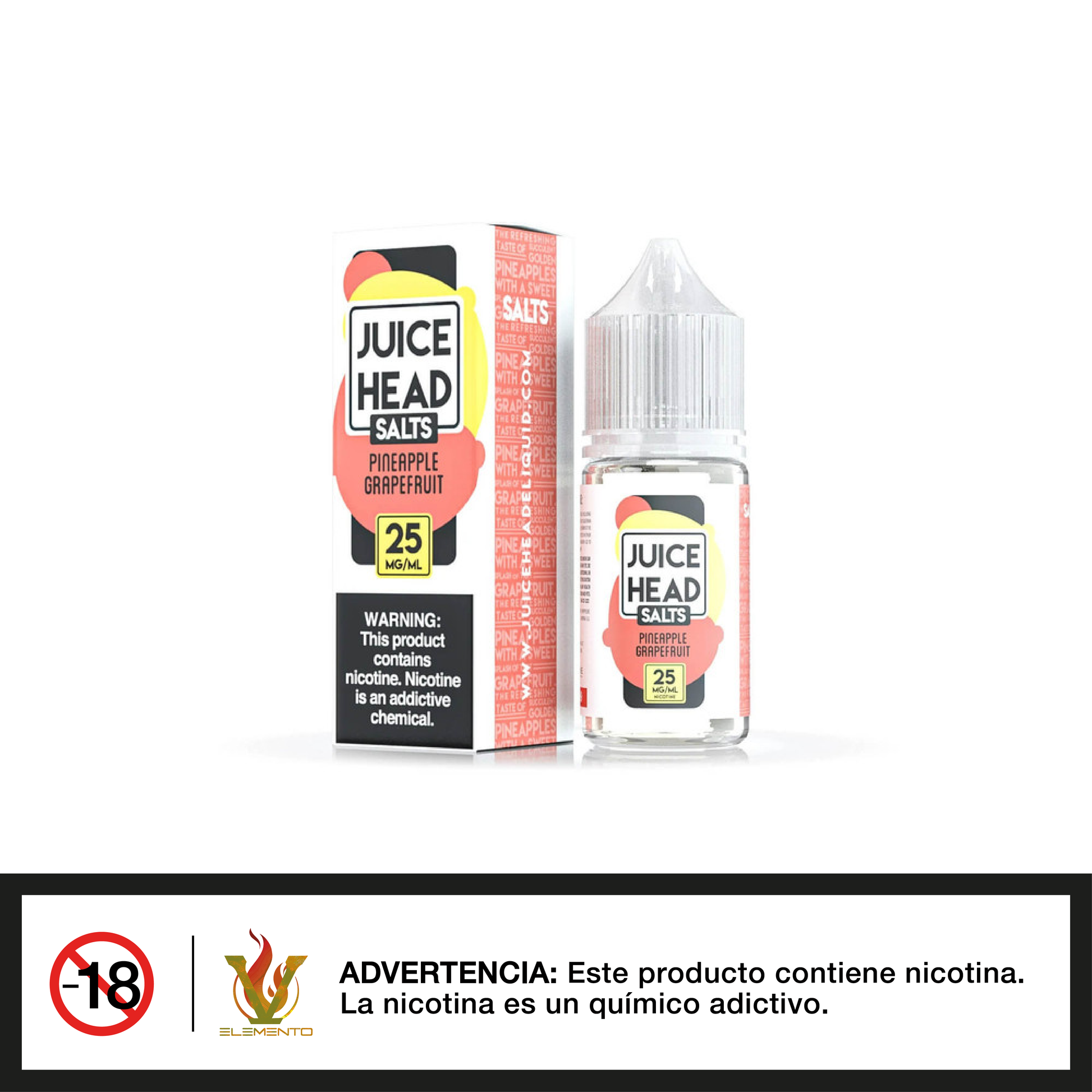 Juice Head Salt - Pineapple Grapefruit 30ml