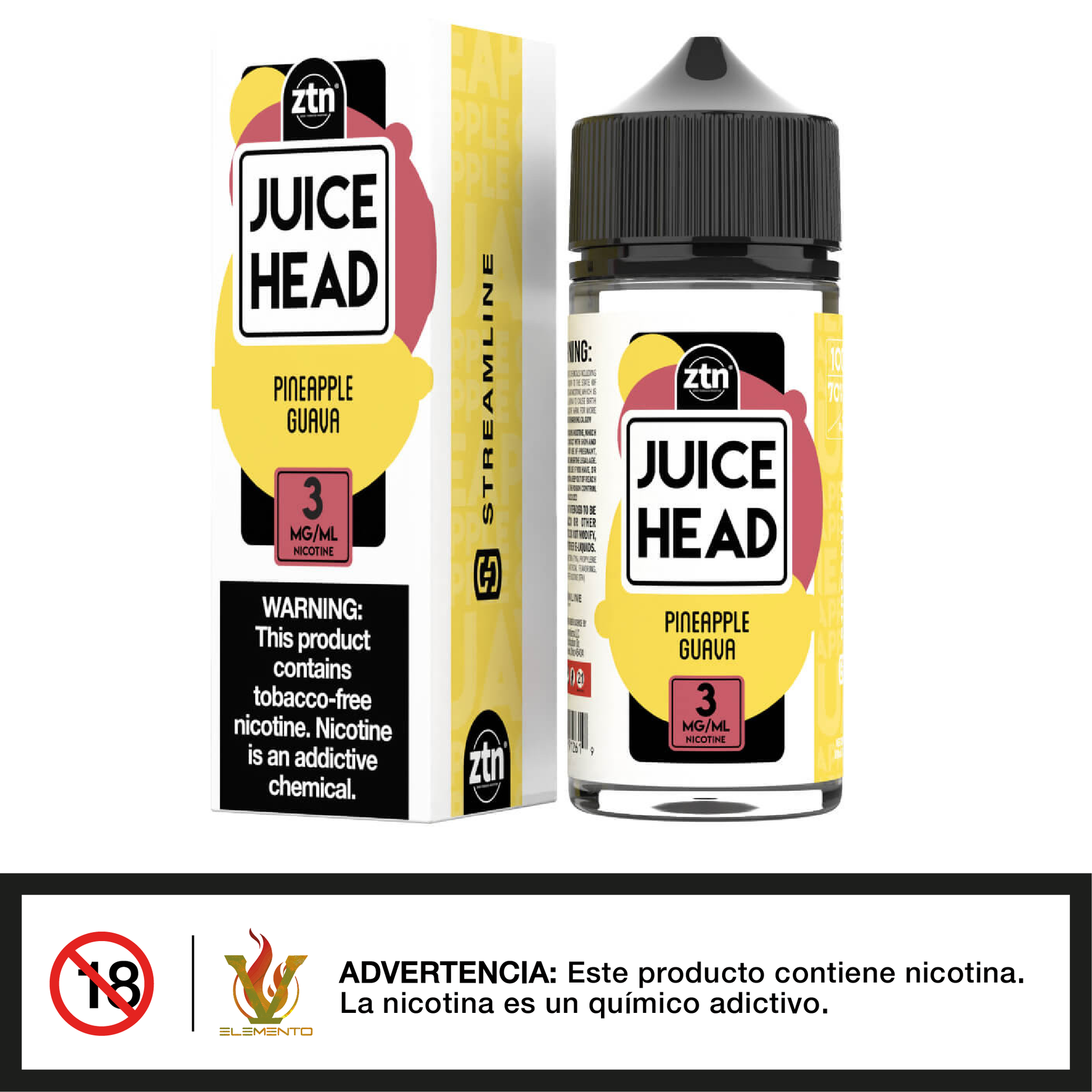 Juice Head - Pineapple Guava 100ml