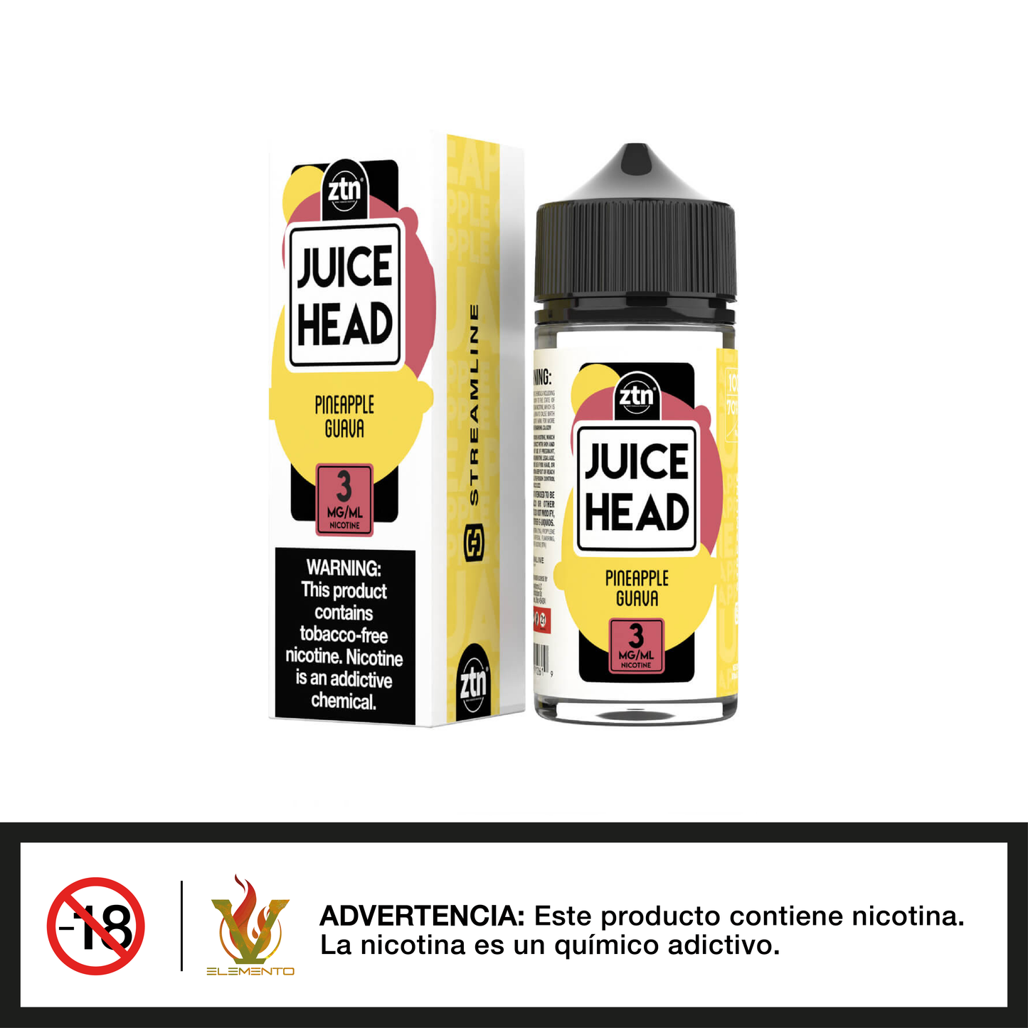 Juice Head - Pineapple Guava 100ml