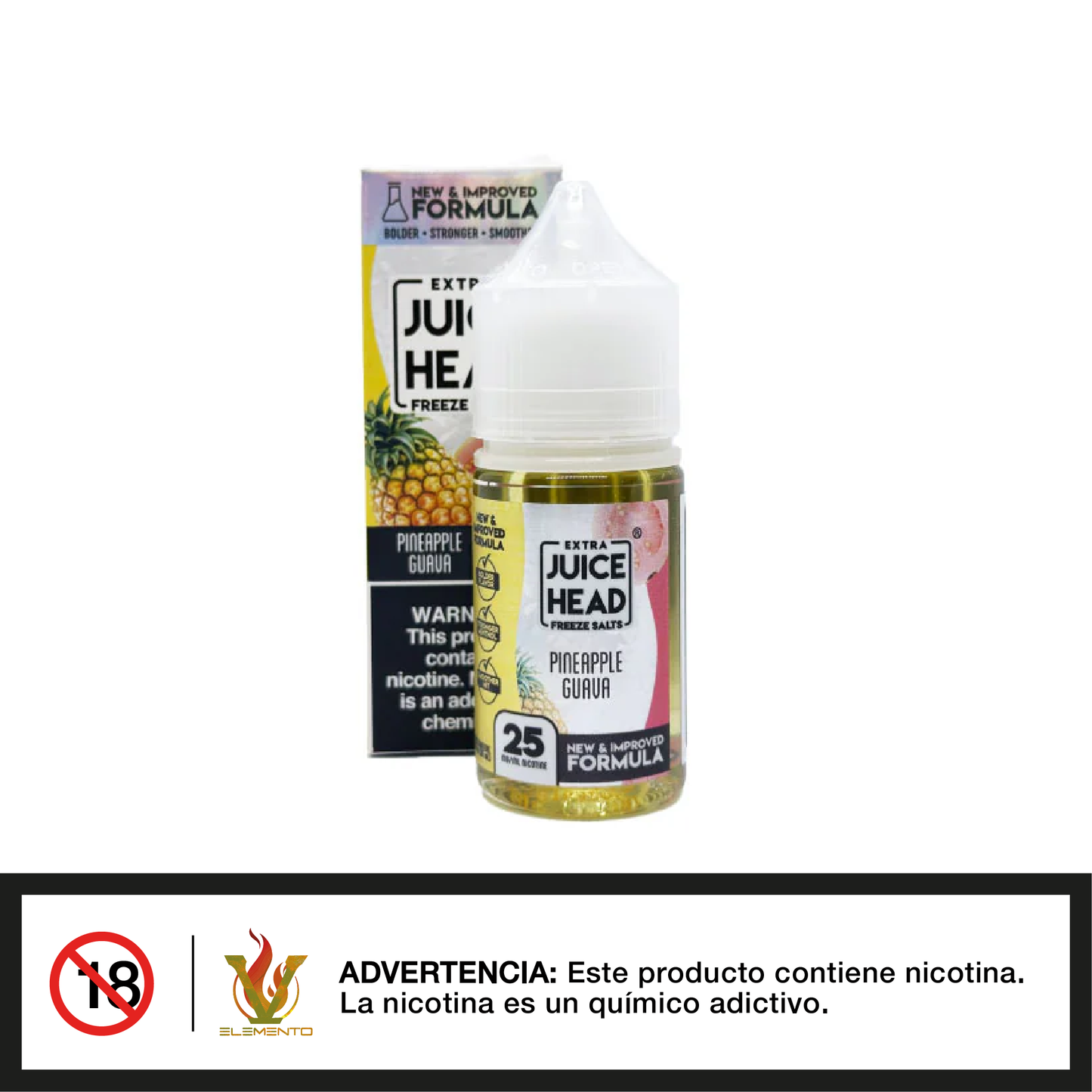 Juice Head Salt - Pineapple Guava Extra Freeze 30ml