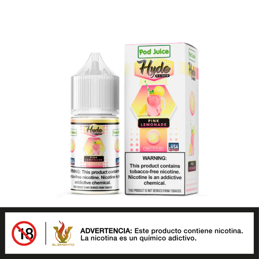 Hyde X Pod Juice Salt - Pink Lemonade TFN 30ml