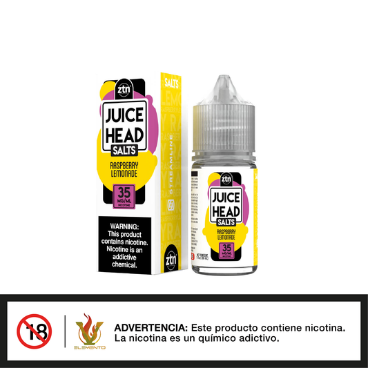 Juice Head Salts - Raspberry Lemonade 30ml