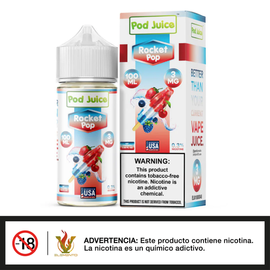 Pod Juice - Rocket Pop 100ml