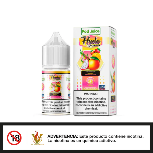 Hyde X Pod Juice Salt - Strawberry Mango Dragonfruit TFN 30ml