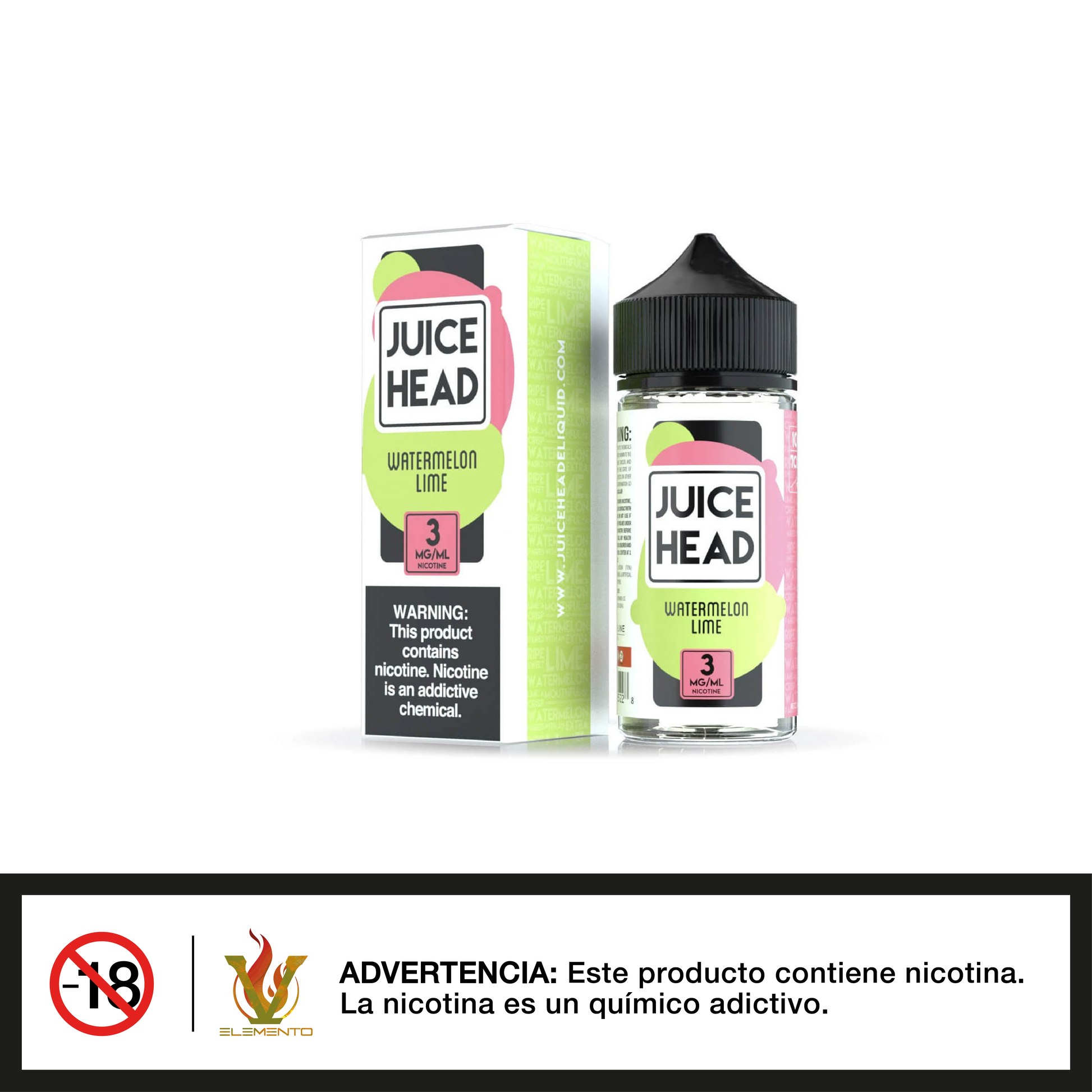 Juice Head - Watermelon Lime 100ml