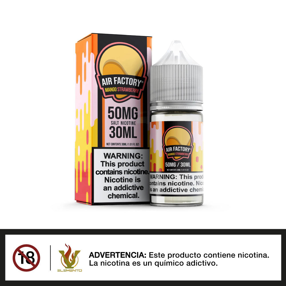 Air Factory Salt - Mango Strawberry 30ml - Quinto Elemento Vap