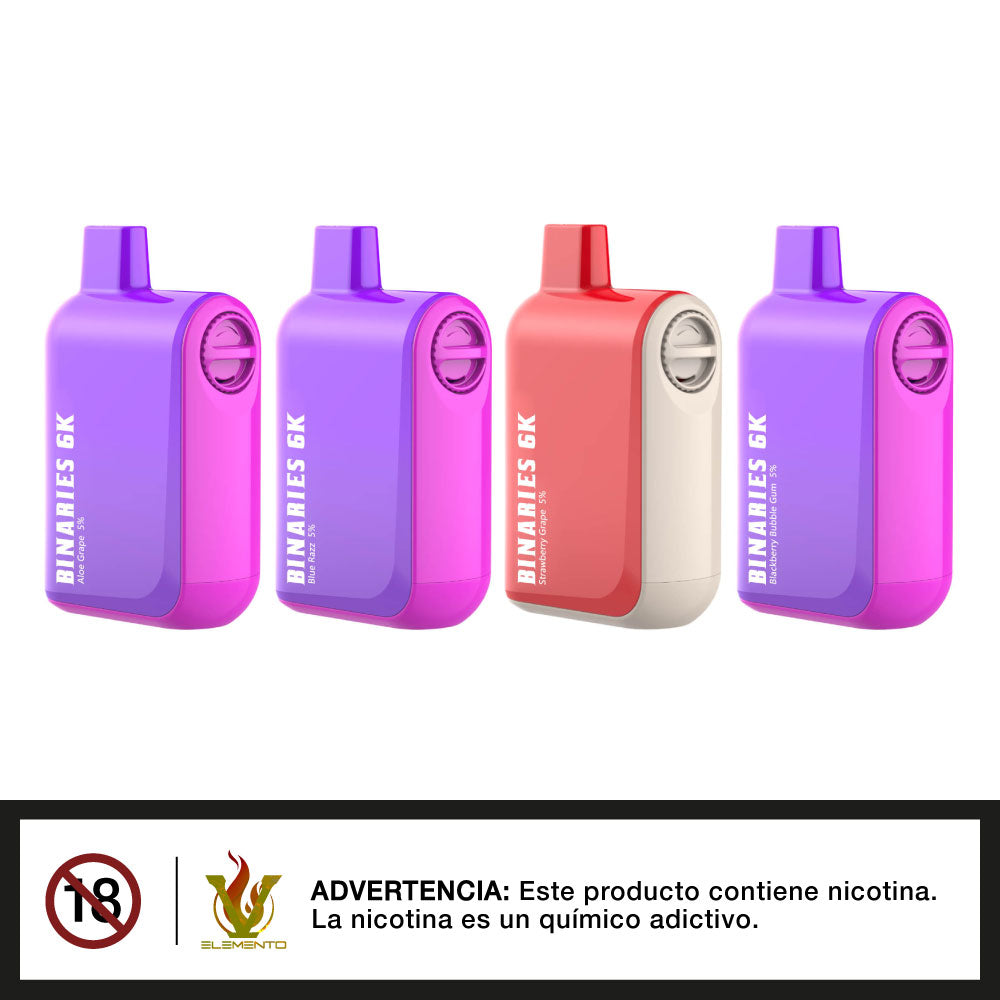 Horizon Binaries 6K 6000 Puff - Vape Desechable - Tienda de Vapeo Quinto Elemento Vap