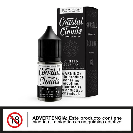 Coastal Clouds Salt - Chilled Apple Pear 30ml - Tienda de Vapeo Quinto Elemento Vap