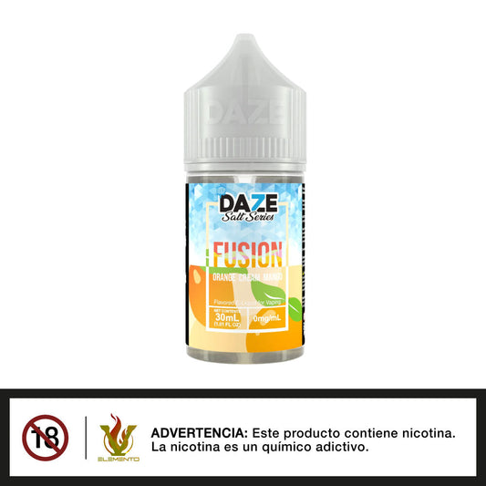 Daze Fusion Salt - Orange Cream Mango Iced 30ml - Tienda de Vapeo Quinto Elemento Vap