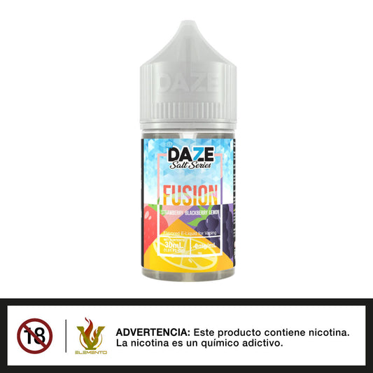 Daze Fusion Salt - Strawberry Blackberry Lemon Iced 30ml  - Tienda de Vapeo Quinto Elemento Vap