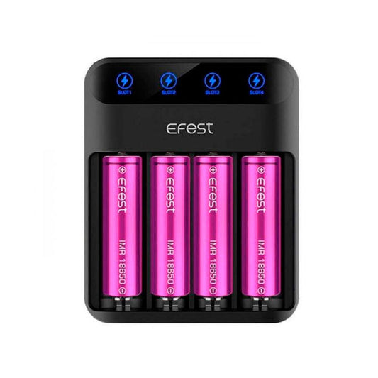 Efest Lush Q4 Charger - Cargador de Baterías - Tienda de Vapeo Quinto Elemento Vap
