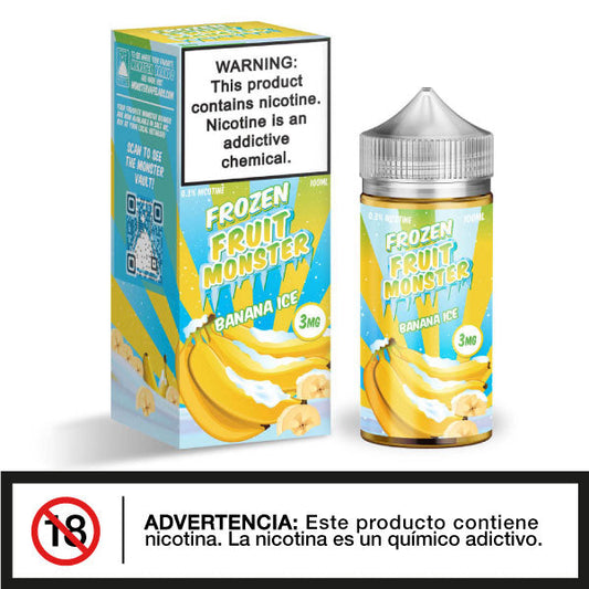 Jam Monster - Frozen Fruit Monster Banana 100ml - Tienda de Vapeo Quinto Elemento Vap