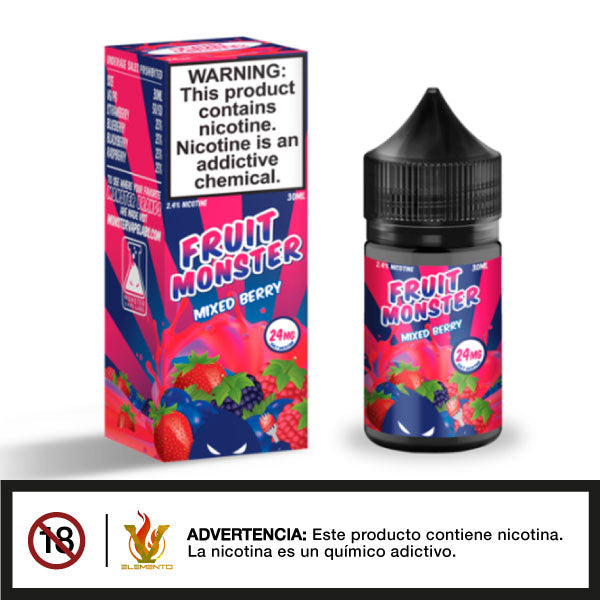 Fruit Monster - Mixed Berry Salt 30ml - Tienda de Vapeo Quinto Elemento Vap