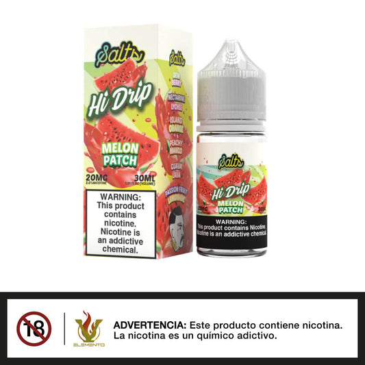 Hi-Drip Salt - Melon Patch 30ml - Quinto Elemento Vap