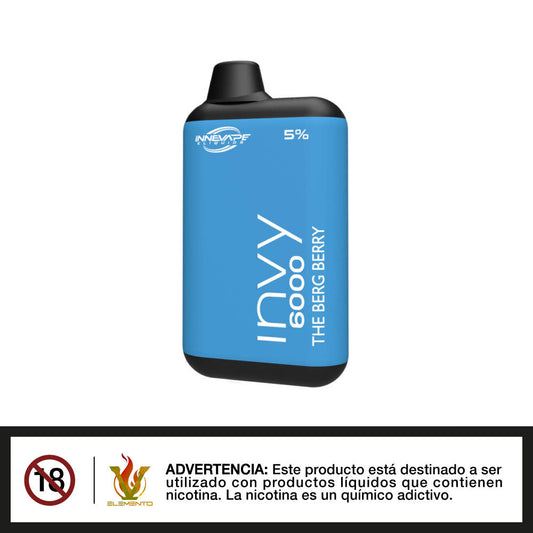 Innevape Invy 6000 Puff - Vape Desechable - Tienda de Vapeo Quinto Elemento Vap