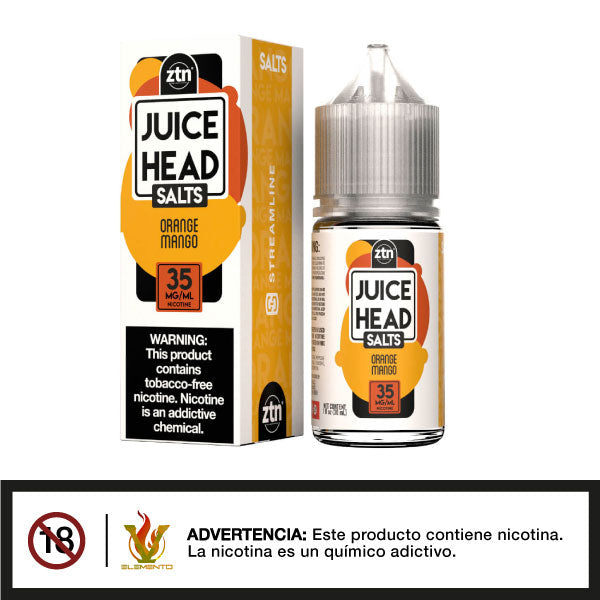 Juice Head ZTN Salts - Orange Mango 30ml - Tienda de Vapeo Quinto Elemento Vap