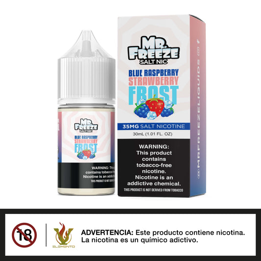 Mr.Freeze Salt - Blue Raspberry Strawberry Frost 30ml - Quinto Elemento Vap