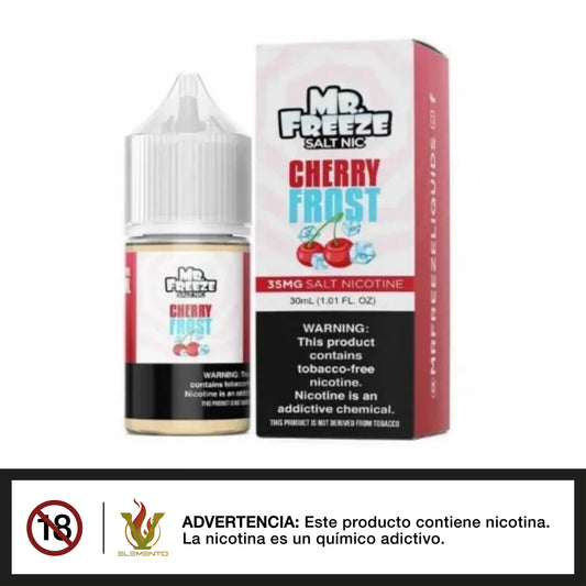 Mr.Freeze  Salt - Cherry Frost 30ml - Quinto Elemento Vap