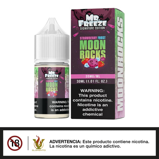 Mr.Freeze Salt - Moon Rocks Strawberry Frost 30ml - Quinto Elemento Vap