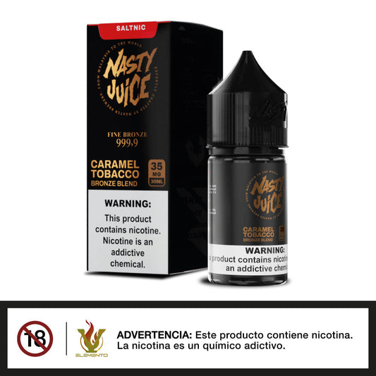 Nasty Salt - Bronze Blend 30ml - Quinto Elemento Vap