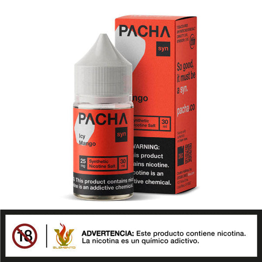 Pacha Syn Salts - Icy Mango 30ml - Tienda de Vapeo Quinto Elemento Vap