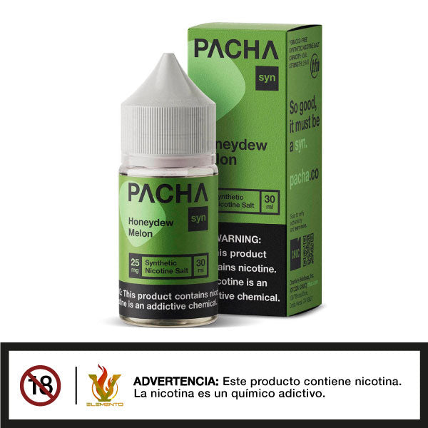 Pacha Syn Salts - Honeydew Melon 30ml - Tienda de Vapeo Quinto Elemento Vap