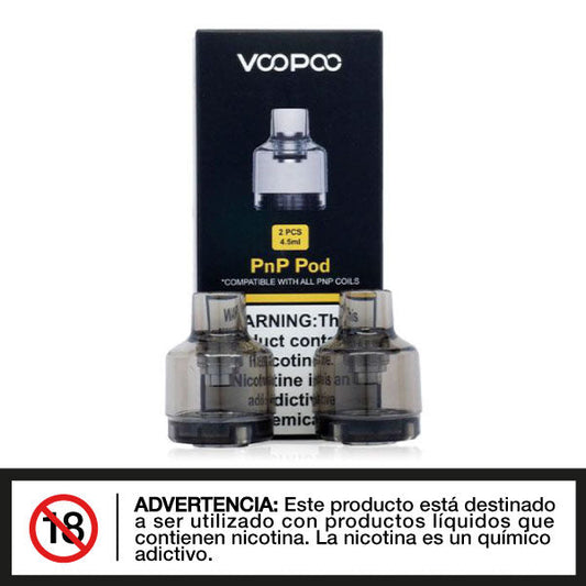 Voopoo PNP - Pod de Repuesto 2 Unidades - Tienda de Vapeo Quinto Elemento Vap