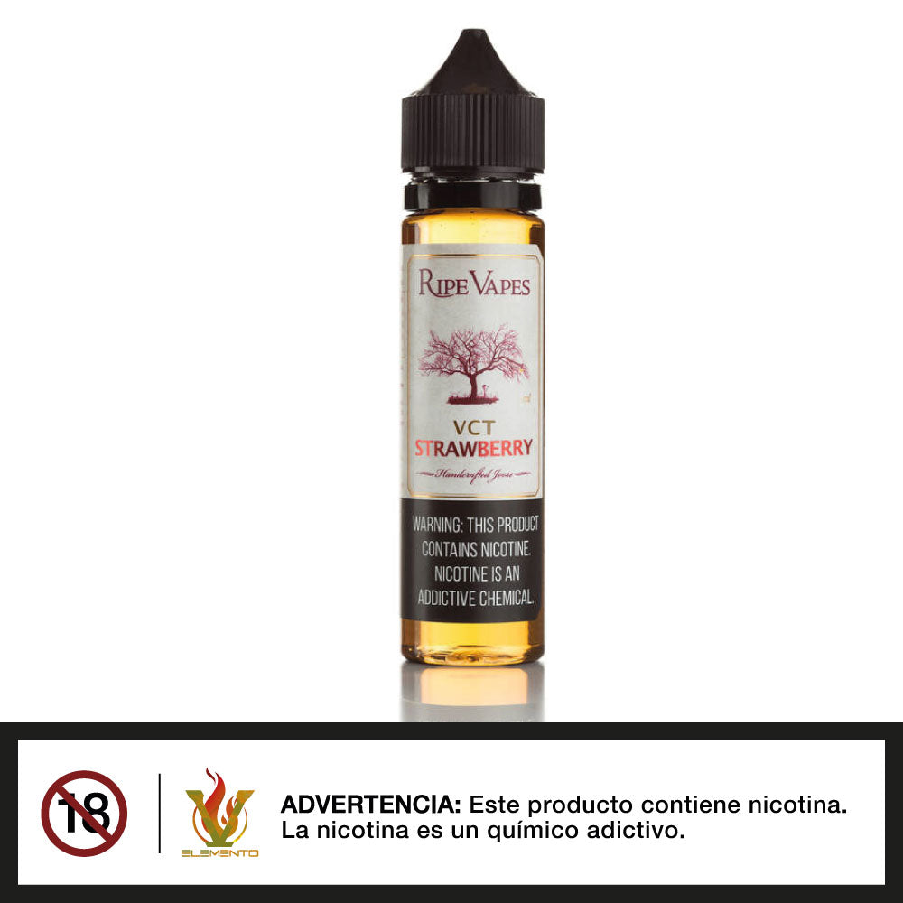 Ripe Vapes - VCT Strawberry 120ml - Quinto Elemento Vap