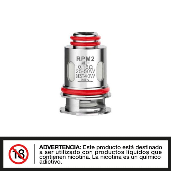 Smok RPM2 - Coil de Repuesto 5 Unidades - Tienda de Vapeo Quinto Elemento Vap