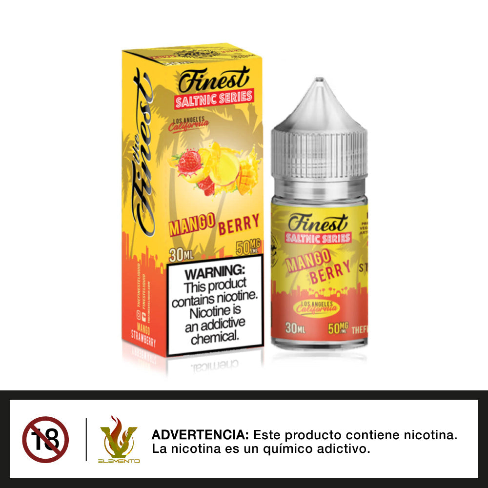 The Finest Salt - Mango Berry 30ml - Tienda de Vapeo Quinto Elemento Vap