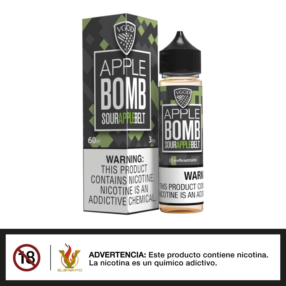 VGOD - Apple Bomb 60ml - Quinto Elemento Vap