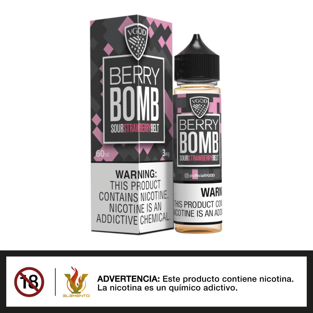 VGOD - Berry Bomb 60ml - Quinto Elemento Vap