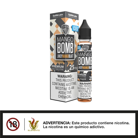 VGOD Salt - Iced Mango Bomb 30ml - Quinto Elemento Vap