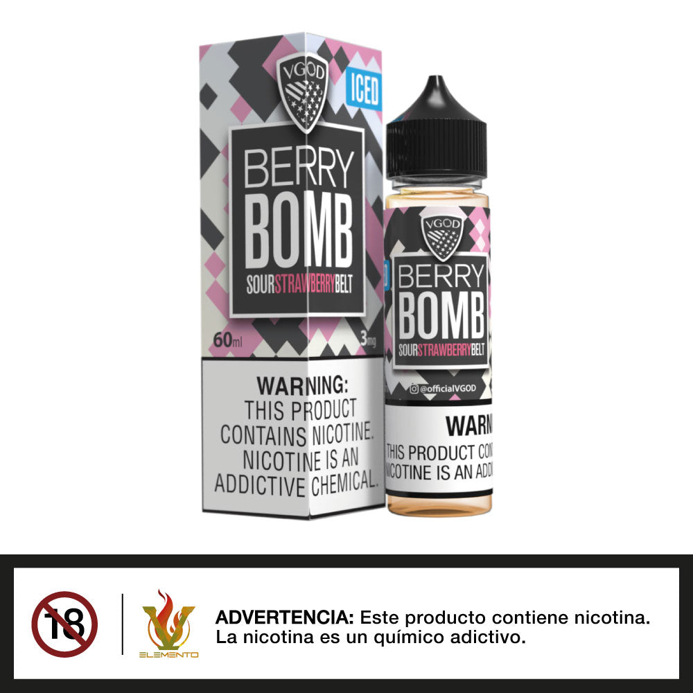 VGOD - Iced Berry Bomb 60ml - Quinto Elemento Vap