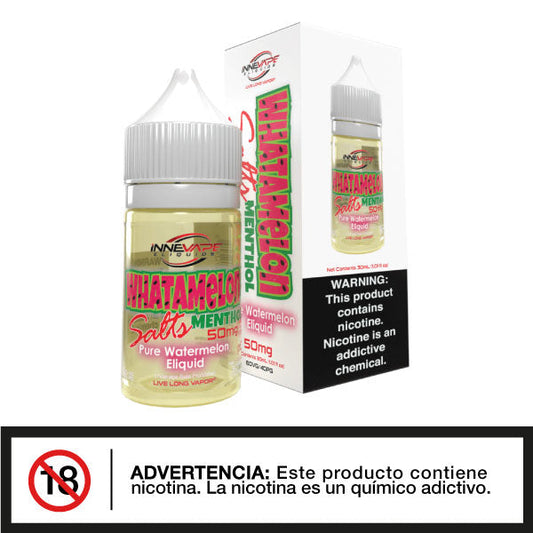 Innevape Salts - Whatamelon Menthol 30ml - Tienda de Vapeo Quinto Elemento Vap